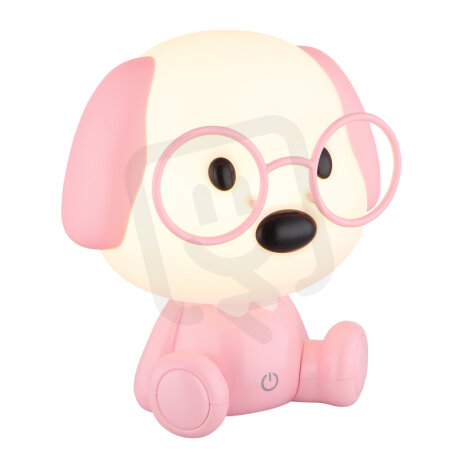 Stolní lampa PUPPY růžová 1W 3000K GLOBO 21761P