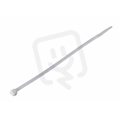 Vázací nylonové pásky, 3,6 x 300mm, natural, 100ks - 1P09