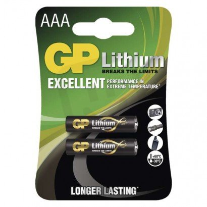 Lithiová baterie GP AAA (FR03) B15112