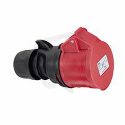 CEE zásuvka spojovací 5P/16A/400V IP44 bezšroubová ABL K51SL30