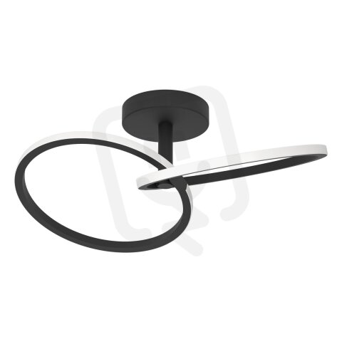 Stropní svítidlo CONGIUNTI LED-CCT 12W IP20 černá EGLO 902144