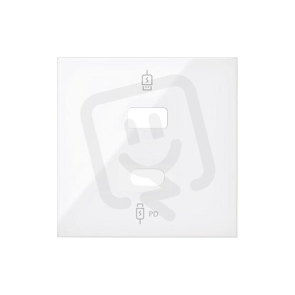 Kryt 1 násobný k USB nabíječce 1 násobné