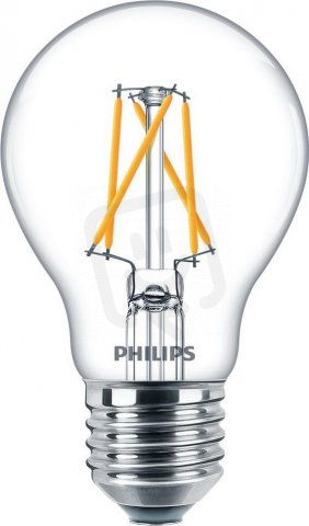 LED žárovka E27 60/30/15W WW CL ND filament Philips .