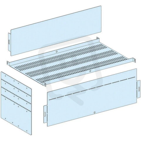 Kryt připojení na vertikální přístroje 800A, Š=650mm SCHNEIDER LVS04926