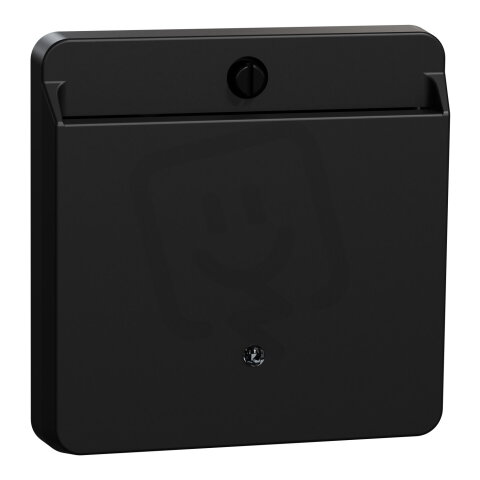 Držák hotelových karet, Merten System M, černá matná MEG3854-0403