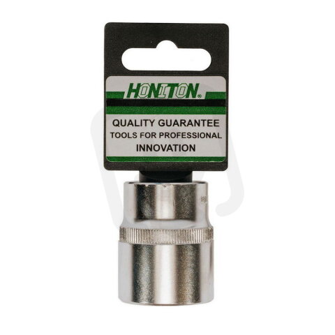 Hlavice nástrčná dvanáctihranná 1/2'' 23 mm (blistr) HONITON H1723B