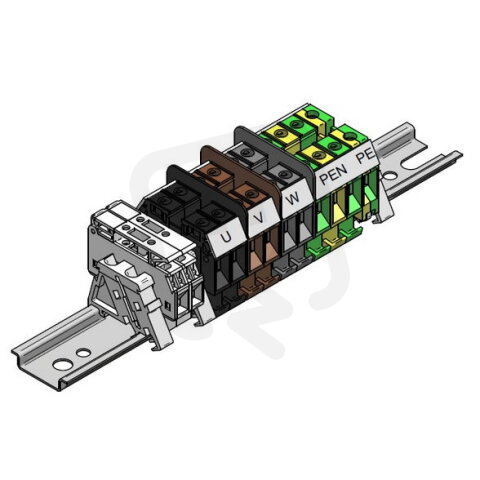 Stožárová výzbroj SV 9.10.4/2 (dva nosiče pojistek) ELEKTRO BEČOV H121315