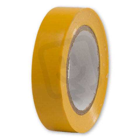 Izolační páska žlutá, PVC, návin 10 m, 40kV ELFIX 15/1000 ŽLUTÁ