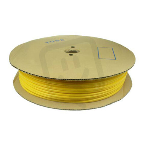 Popisovací bužírka PVC kruhová vnitřní pr. 3,5mm/1,5-2,5mm2 žlutá PB 3,5 žlutá