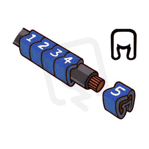Návlečka na vodič o průměru 2,5-5,0mm (p