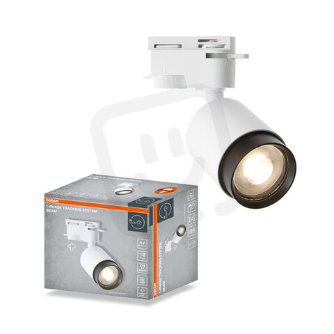 1-Phase Tracking Spot Beam GU10 WHITE OSRAM 4099854599538