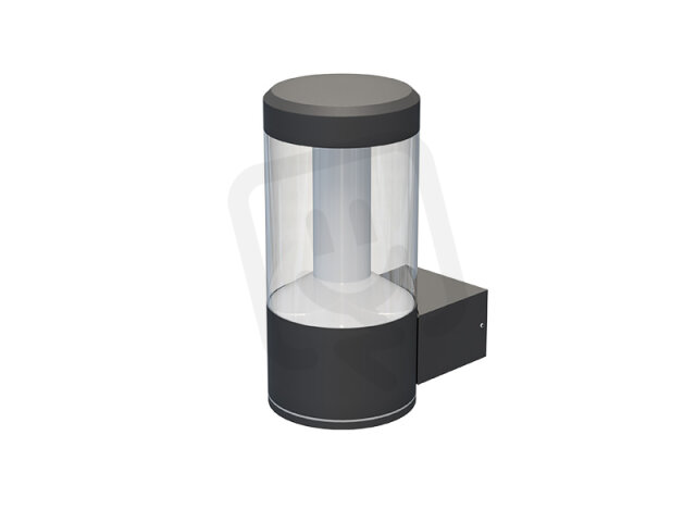 Venkovní nástěnné LED svítidlo BELLA N, antracit PANLUX PN42100026