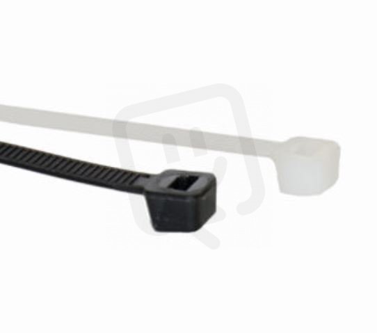 Stahovací pásek ZIP 3.6x203mm bílý
