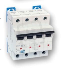 Modulární spínač čtyřpólový 32A SEZ KR RV64 32A