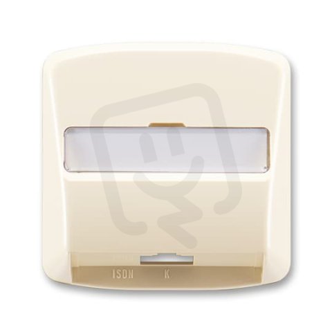 Kryt zásuvky ISDN koncové, jednonásobné 5013A-A00251 C slonová kost Tango ABB