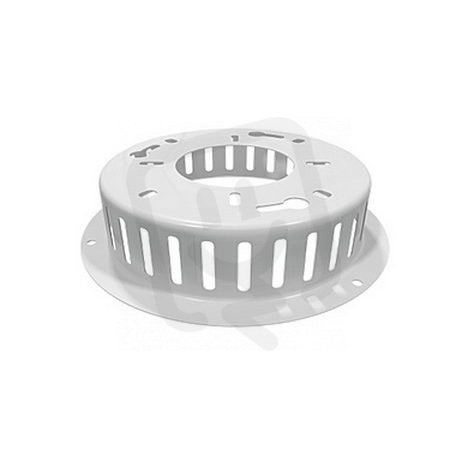 Top connector STEEL WHITE