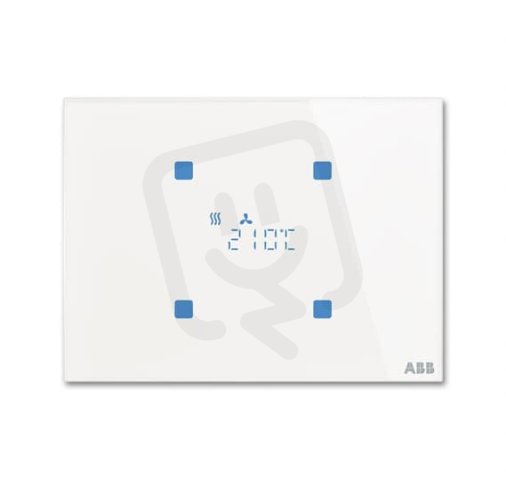 ABB KNX Tacteo termostat prostorový dotykový 86x115 TR/U.2.1-CG 2CKA006300A1583
