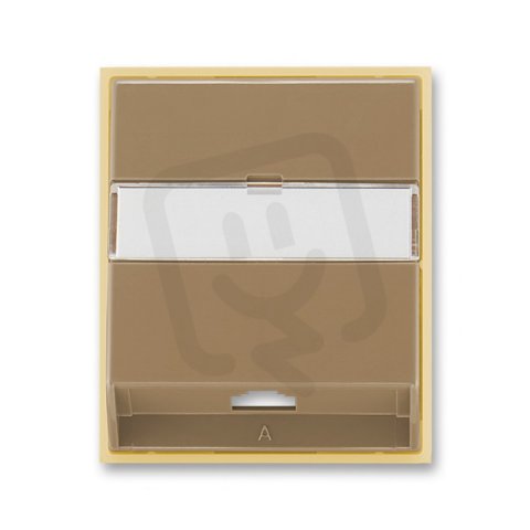 Kryt zásuvky telefonní 5013E-A00213 25 kávová/led. opálová Element ABB