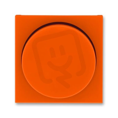 Kryt stmívače s otočným ovladačem 3294H-A00123 66 oranžová/kouř. černá Levit ABB
