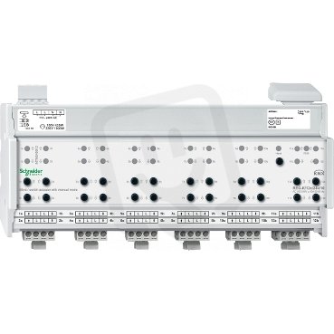 Schneider MTN649912 KNX žaluziový/spínací akční člen REG-K/12x/24x/10