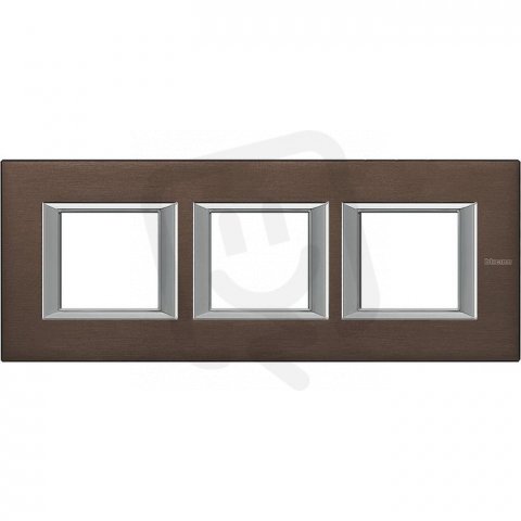 Legrand HA4802M3HBR BTAX Rámeček2+2+2 HOR.BRONZ BROUŠ