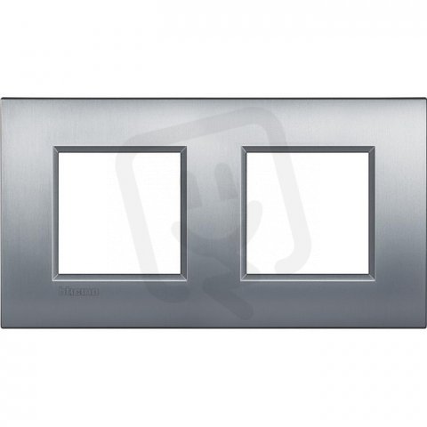 BTICINO LIVINGLIGHT RÁMEČEK AIR 2+2MODULOVÝ CHROM LNE4802M2CRS