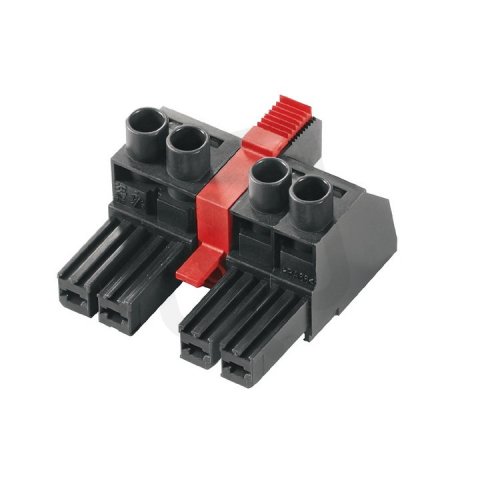 Zásuvný konektor DPS BVZ 7.62IT/04/180MF3 SN BK BX WEIDMÜLLER 1312730000