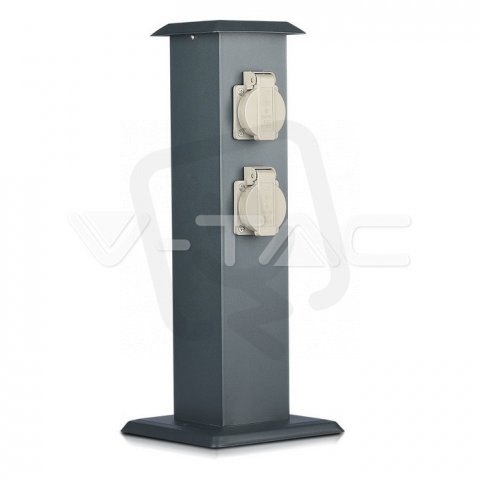 4 Way Gerden Socket IP44