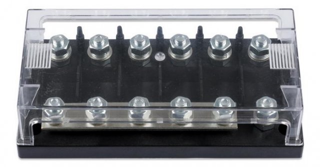 Victron Energy držák pro pojistky MEGA-fuse - 6ti cestný