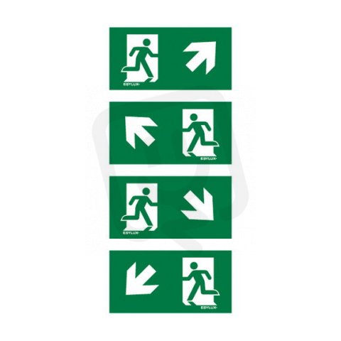 EsyLux EN10077531 Piktogram SLX 32 HIGH COVER SYMBOL SET II