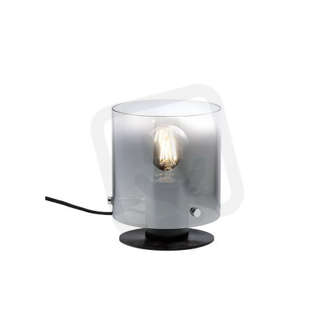 Stolní lampa LOU VE 1X40W E27 SBK/SMOKE D150 REDO 01-2010