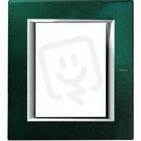 Legrand HA4826VS BTAX RÁMEČEK 3+3 ZELENÝ SEVRES