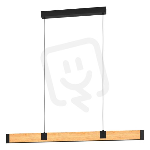 Závěsné svítidlo CAMINARRO LED-HL černá/hnědá 22W IP20 EGLO 390225