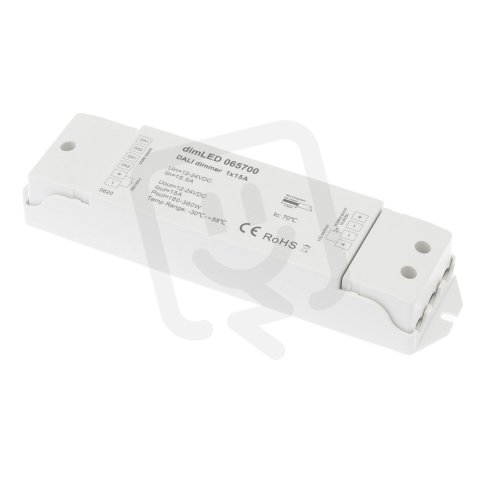 dimLED DALI stmívač 1x15A 12-24V T-LED 065700