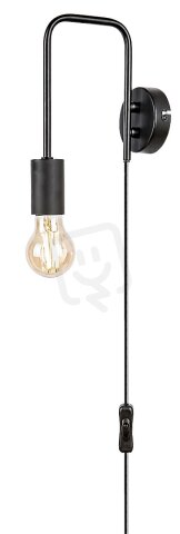 MANZUR E27 1x 40W IP20 černá RABALUX 71022