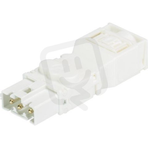 vidlice na kabel, 3-pól, gesis mini, barva bílá WIELAND 91.932.4053.0