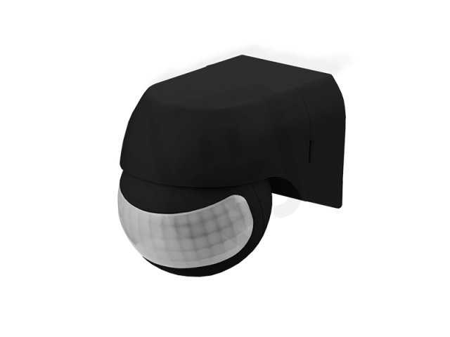 SENSOR PIR pohybové čidlo 180° IP44 - černá PANLUX SL2300/C