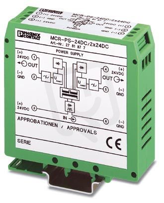 MCR-PS- 24DC/2X24DC Měnič DC/DC 2781877