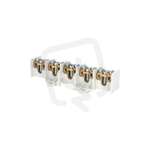 Svorkovnice stoupací HAK/5/35 nekrytá 100A 5pól. každý pól 1x35mm2 a 2x25mm2