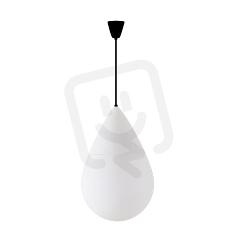 Závěsné svítidlo se skleněným stínidlem DANAE S 20+7W IP40 3K černá DAN63066