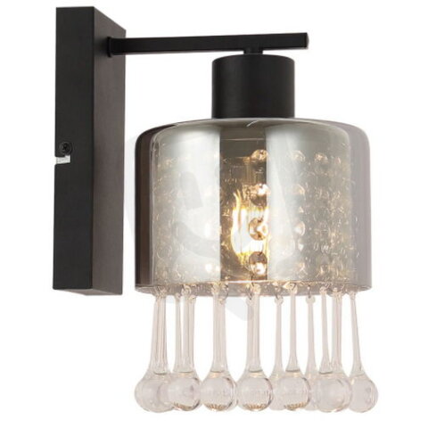 Nástěnné svítidlo HENDRY černá 1xE27, max. 60W 230V GLOBO 15884W