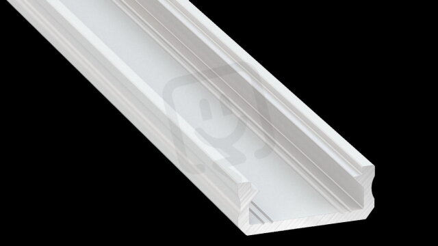 Hliníkový profil AL-PROFIL D WHITE 1M (10-0041-10) GREENLUX GXLP1030