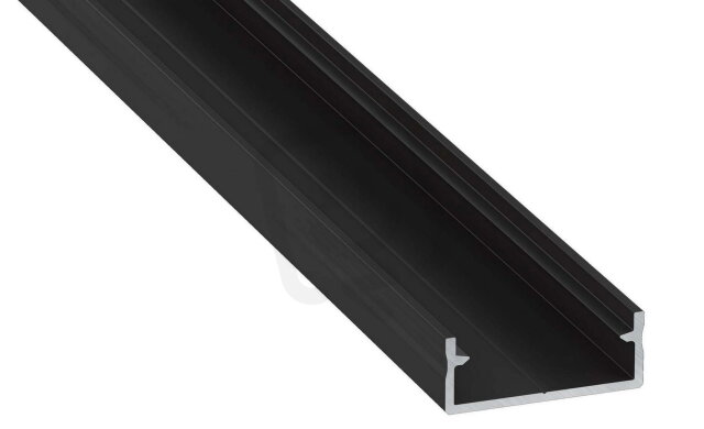 Hliníkový profil AL-PROFIL DUAL BLACK 1M (10-0000-69) GREENLUX GXLP1082