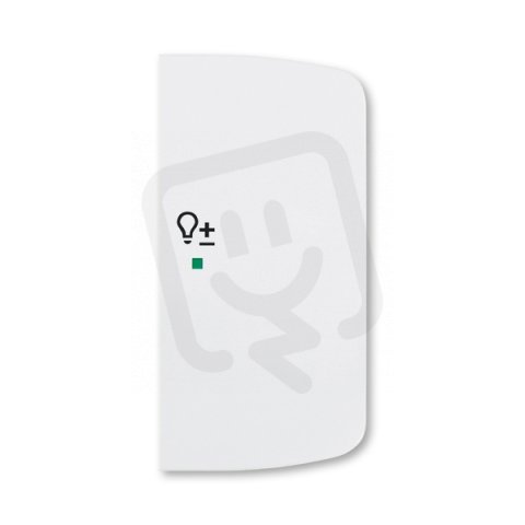 ABB Tango Kryt 2násobný pravý symbol stmívání bílá 6220A-A02204 B