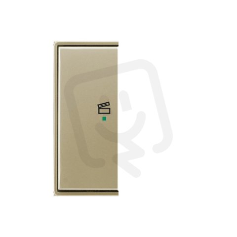 ABB Time Kryt 2násobný levý symbol scény šampaňská 6220E-A02103 33