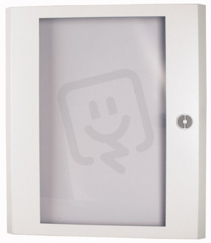 BP-DT-800/4-W Dveře prosklené otočný plast.zámek IP30 bílá ŠxV=800x460 292460