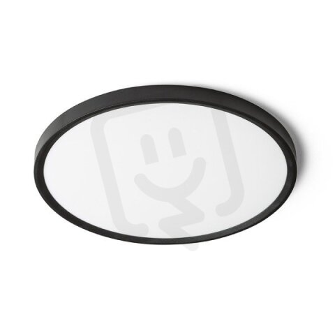 LANA 40 přisazená černá plast 230V LED 32W  3000K 4000K 6000K RENDL R14306