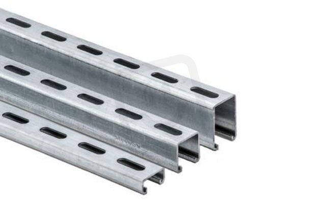 Nosník ST s bočním prolisem 41x41x3000mm 1.5, pozink KOŇAŘÍK 32744153