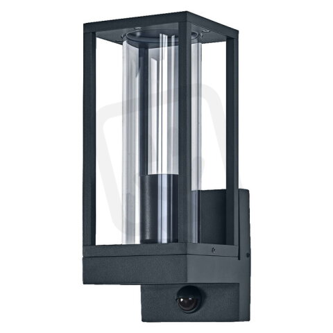 ENDURA CLASSIC FRAME Wall Sensor E27 IP54 Dark Grey OSRAM 4099854415654