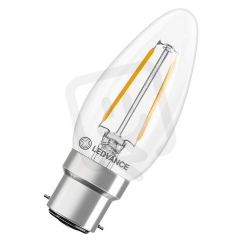 LED CLASSIC B P 1.8W 827 Clear B22d LEDVANCE 4099854466175